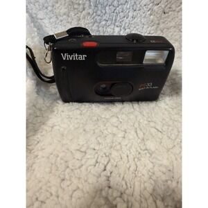 Vivitar PS33 35mm Point & Shoot‎ Film Camera Not Tested